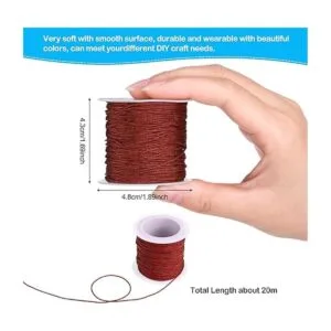 30 rollos de 30 colores de 0.031 in de cuerda de nailon_3