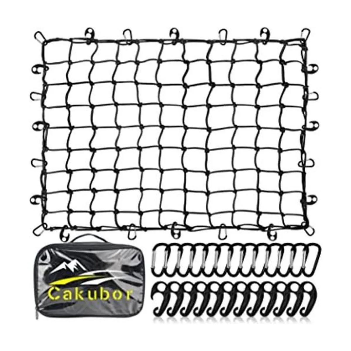 Cakubor Red de carga para cama de camión 3 x 4 pies que_1