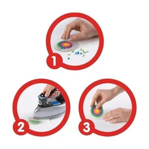 Perler Kit de cuentas fusionadas de Navidad sin agua para_6