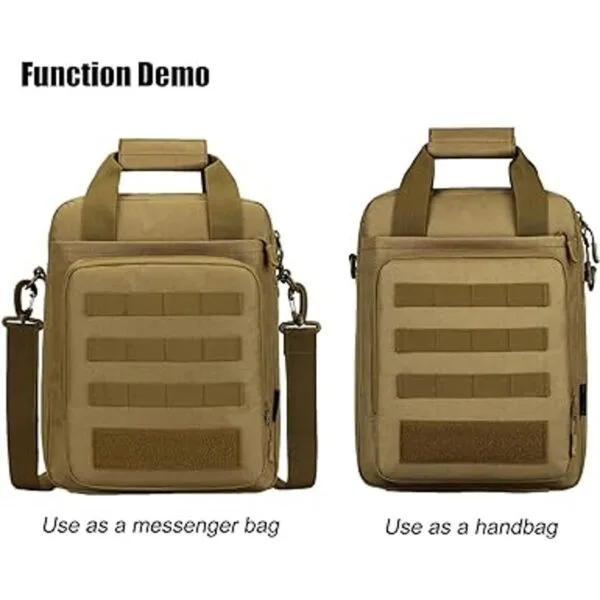 ZHIERNA Maletín táctico bolsa de mensajero militar para_6