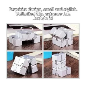 FUFUYOU Cubo infinito de metal para la ansiedad juguetes_6