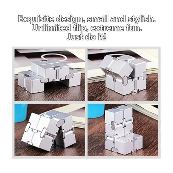 FUFUYOU Cubo infinito de metal para la ansiedad juguetes_6