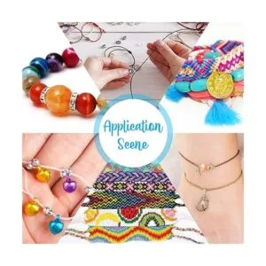 30 rollos de 30 colores de 0.031 in de cuerda de nailon_5