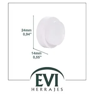 EVI Tope de puerta adhesivo para paredmanija 0.9 x_2