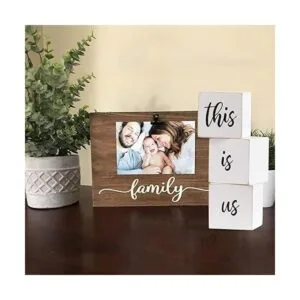 Decoración de madera de granja This is us Our Life Our_2