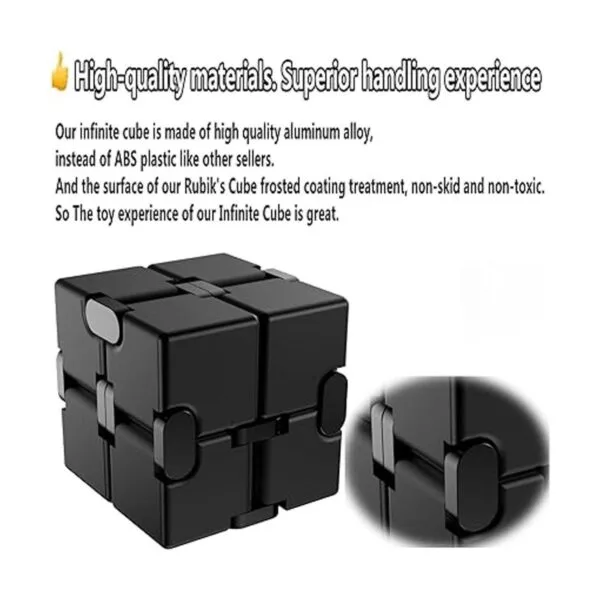 FUFUYOU Cubo infinito de metal para la ansiedad juguetes_5