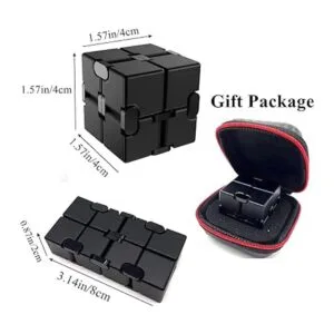 FUFUYOU Cubo infinito de metal para la ansiedad juguetes_3