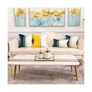 Avigers Caminos de mesa decorativos de terciopelo con_7