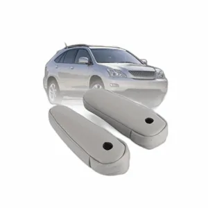 FZJDSD 2 fundas para reposabrazos de asiento de cuero gris_1