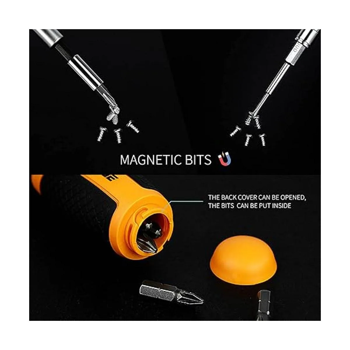 IRONCUBE Juego de puntas de destornillador de trinquete_5