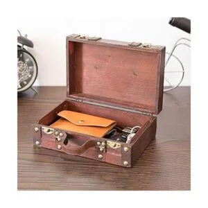 Vintiquewise TM. Caja decorativa pequeña con forma de_2