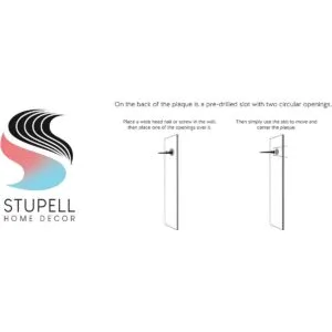 Stupell Industries Lucia Heffernan Placa de pared con_4