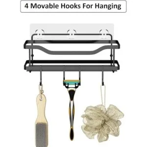 TESOT Organizador de ducha adhesivo organizador de ducha_5