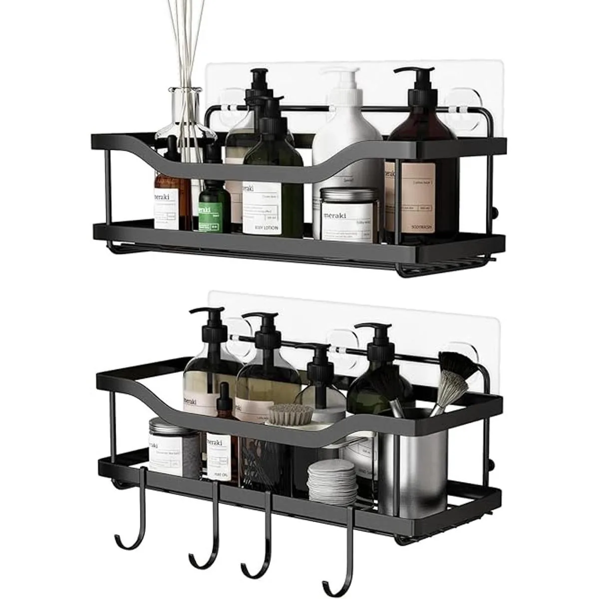 TESOT Organizador de ducha adhesivo organizador de ducha_1