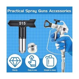 Zhengmy 8 puntas de pulverizador de pintura reversibles_6