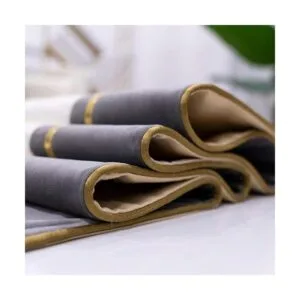 Avigers Caminos de mesa decorativos de terciopelo con_5