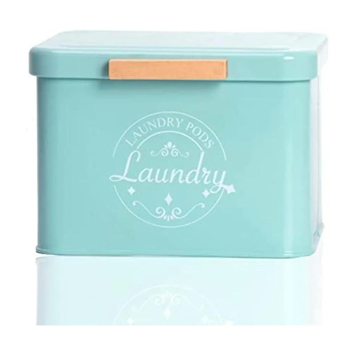 Contenedor de cápsulas de lavandería con tapa con_1