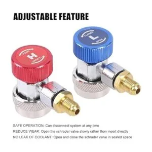 JIFETOR Kit de adaptador de acoplador rápido AC R134A_3