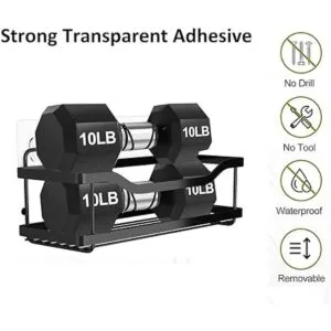 TESOT Organizador de ducha adhesivo organizador de ducha_6