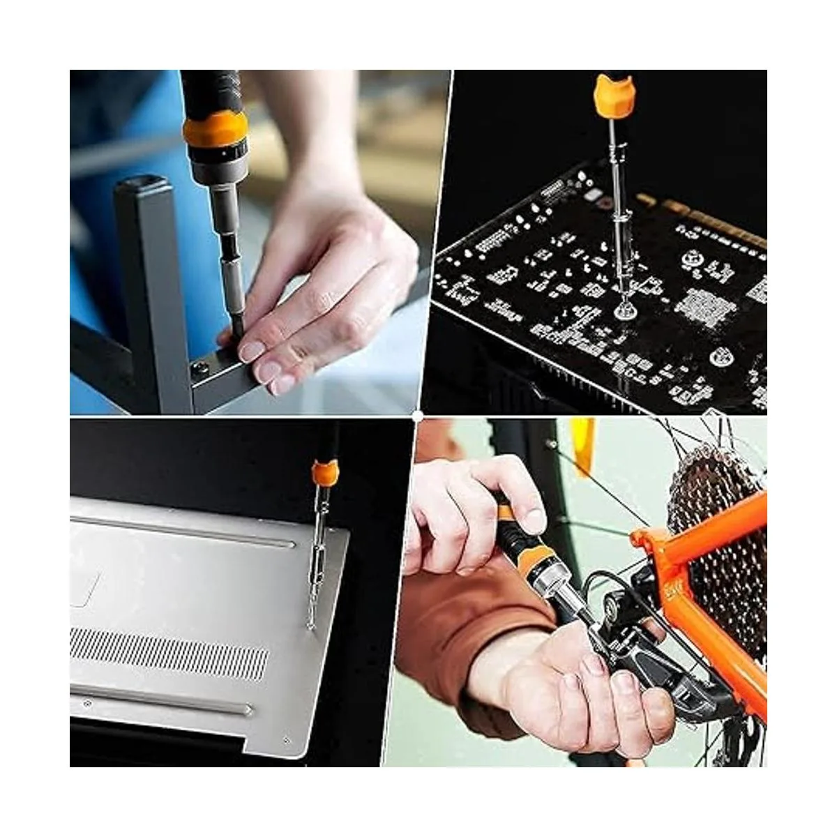 IRONCUBE Juego de puntas de destornillador de trinquete_6