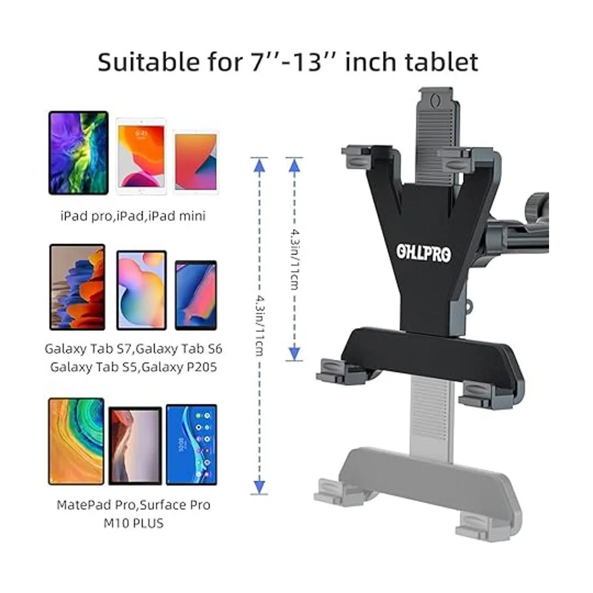 Soporte para tableta de ventilación de aire de automóvil_5