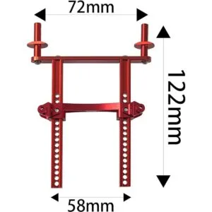 Vgoohobby Soportes de metal delantero y trasero para_4