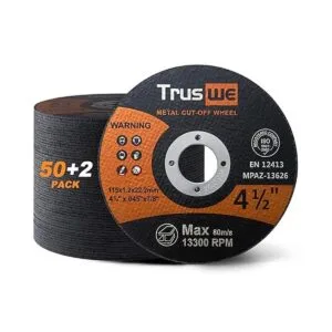 Truswe Paquete de 52 ruedas cortadas 4 12 pulgadas 0.45_1