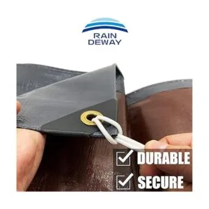 RAINDEWAY Lona súper resistente de 5 x 7 pies lona de_3