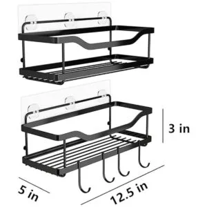 TESOT Organizador de ducha adhesivo organizador de ducha_4