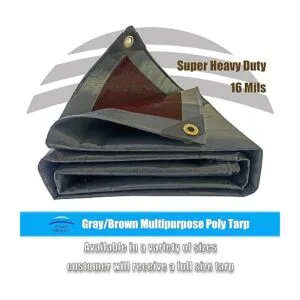 RAINDEWAY Lona súper resistente de 5 x 7 pies lona de_5