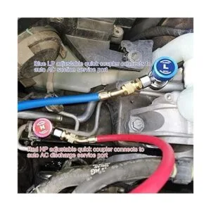 JIFETOR Kit de adaptador de acoplador rápido AC R134A_2