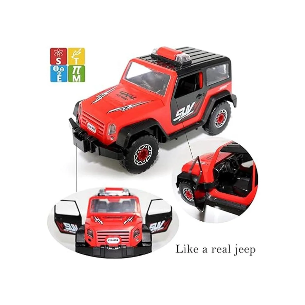 FYD Juego de ensamblaje de aprendizaje STEM para automóvil_3