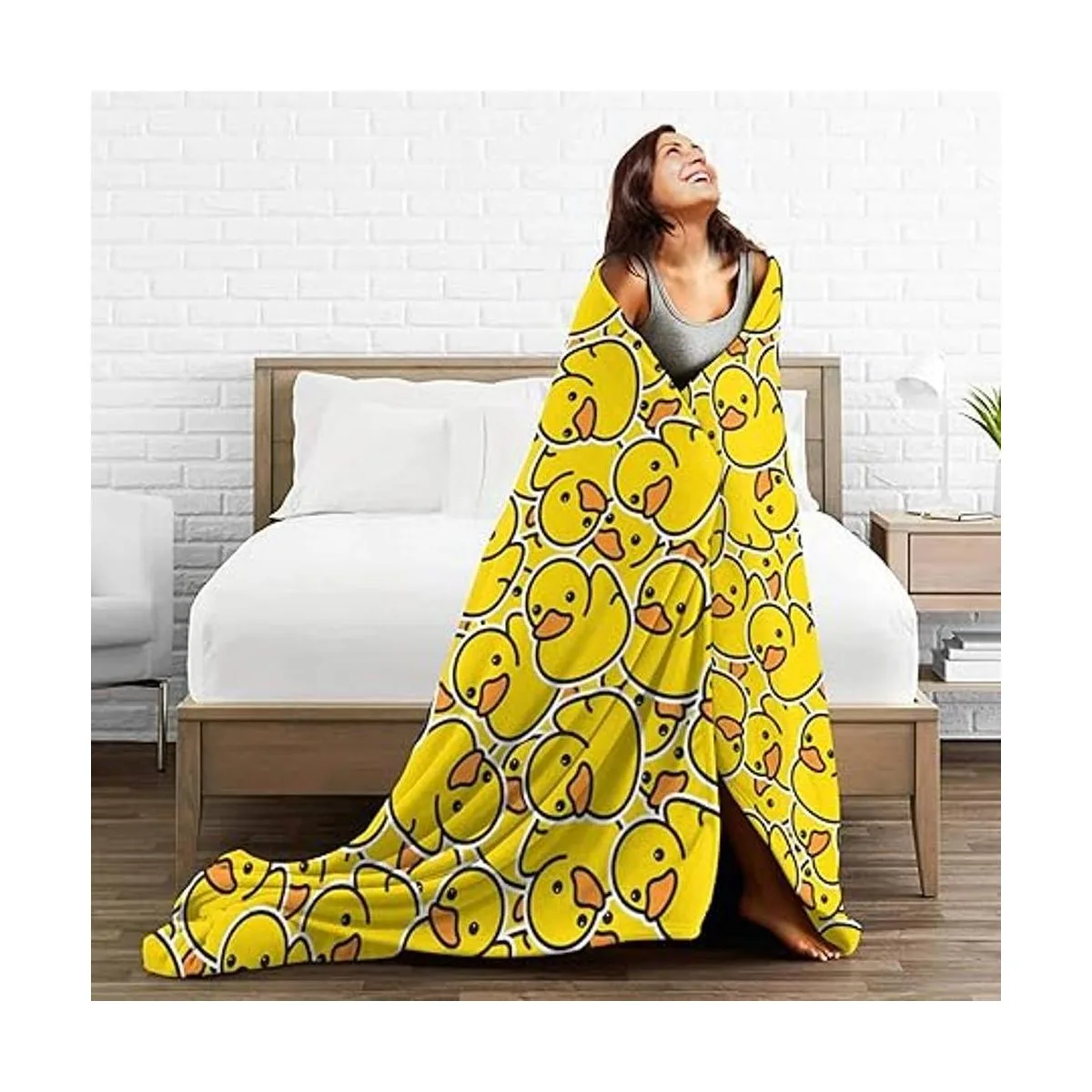 Perinsto Bonita manta de goma ultra suave y cálida para_5