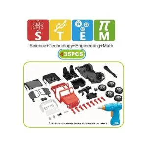 FYD Juego de ensamblaje de aprendizaje STEM para automóvil_6