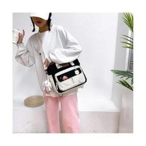 Lindas bolsas para la escuela Kawaii japonesa multifunción_6