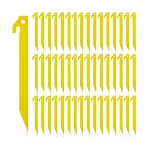 36 estacas de plástico para tienda de campaña de 9_1