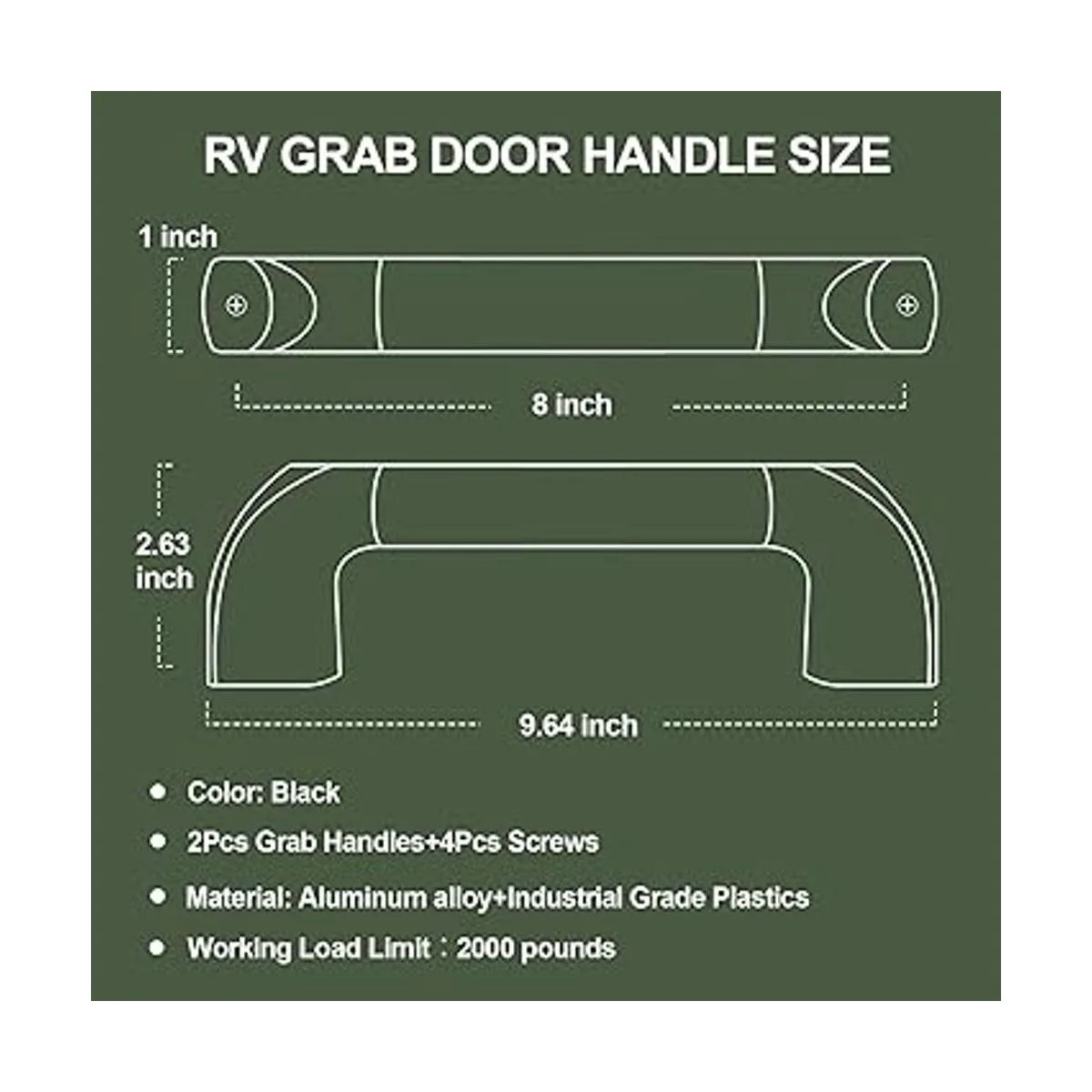ESUDNT Mango de agarre para caravana barra de asistencia_2