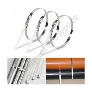 Swpeet 37 piezas de abrazadera de oreja de 4 pulgadas 8_7