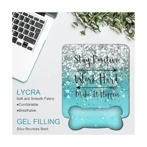 Juego de soporte para muñeca y reposamuñecas para teclado_2