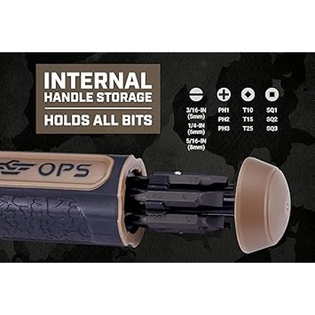 Spec Ops Tools Destornillador de trinquete 12 en 1_6