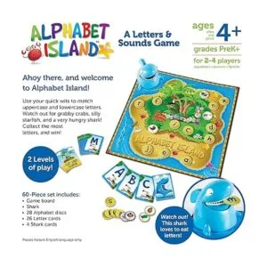Learning Resources Alphabet Island juego de letras y_6