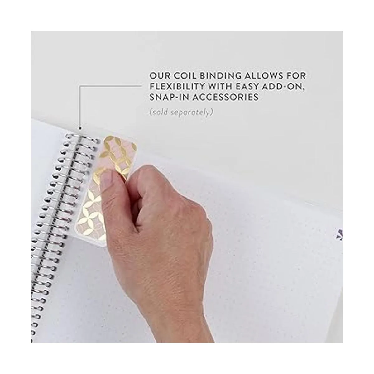 Erin Condren Cuaderno de cuadrícula punteada en espiral_2