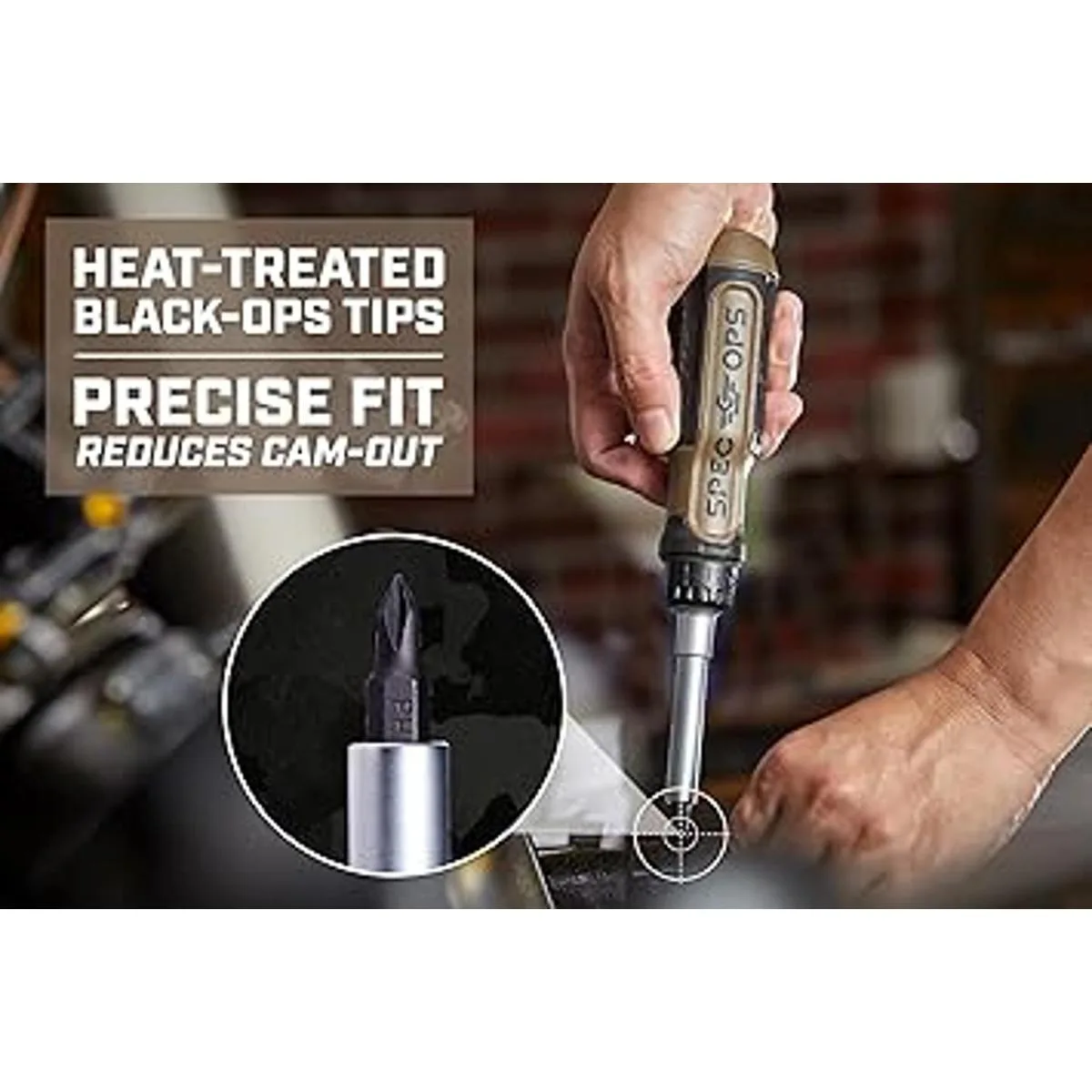 Spec Ops Tools Destornillador de trinquete 12 en 1_3