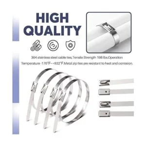 Swpeet 37 piezas de abrazadera de oreja de 4 pulgadas 8_3