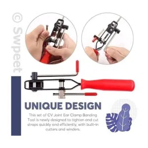 Swpeet 37 piezas de abrazadera de oreja de 4 pulgadas 8_4