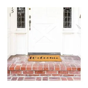 Felpudo de fibra de coco natural para puerta delantera 30_2