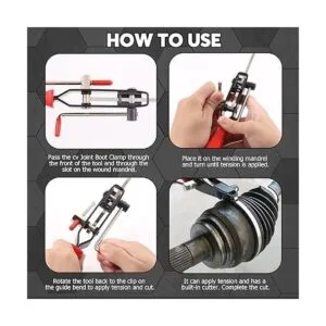 Swpeet 37 piezas de abrazadera de oreja de 4 pulgadas 8_5