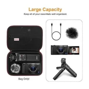 BOVKE Funda de transporte compatible con cámara digital_2