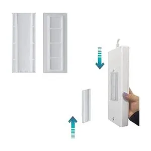 Jumpso Regleta de alimentación con puertos USB cable de_6