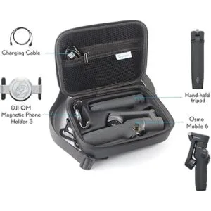 Skyreat Osmo Mobile 6 Funda de cuero sintético portátil_3